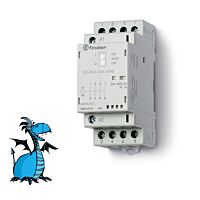 FINDER Stykač 22.34.0.024.4740, 3Z+1R/25A, 24V AC/DC, AgSnO2