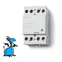 FINDER Stykač 22.44.0.230.4310, 4Z/40A, 230V AC/DC, AgSnO2