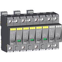 KIWA Svodič POm I 3+1 R LCF 100/30kA 280V/30kA, přepěťová ochrana typu 1+2+3 (B+C+D)