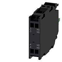 SIEMENS Modul kontaktní se 2 spínacími členy, 2 NO, pozlacené kontakty, pružinová svorka
