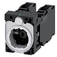 SIEMENS Držák pro 3 moduly, 1 NO + 1 NC, 1 NO + 1 NC, LED modul, žlutá, AC/DC 6-24V