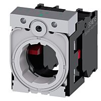 SIEMENS Držák pro 3 moduly, kov, 1 NC, 1 NC, šroubová svorka
