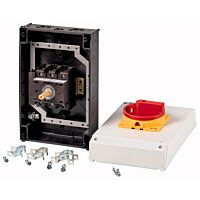 Hlavní vypínač, 3-pól+1z1v, 63A, se stín