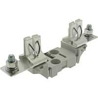 NH3 SINGLE POLE SILVER Pojistkový spodek