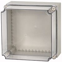 Skříňka CI..X s průhledným víkem, 375x37