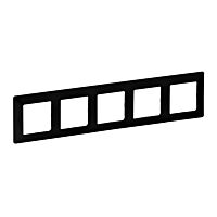 LEGRAND Rámeček VALENA LIFE 754255 pětinásobný černý