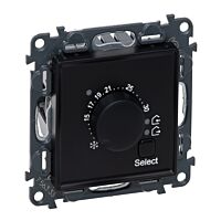 VALL EL.POKOJ.TERMOSTAT ČERNÁ