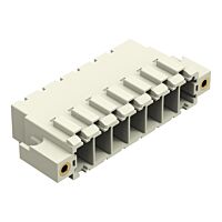 WAGO Konektor 831-3627/108-000 s pájecími piny THT Pájecí kontakt 1,0 × 1,2 mm Úhlové provedení, šedá