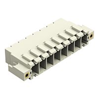 WAGO Konektor 831-3628/108-000 s pájecími piny THT Pájecí kontakt 1,0 × 1,2 mm Úhlové provedení, šedá