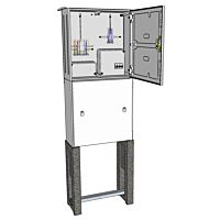 ELPLAST Skříň PER 2S/3f/40 pilíř univerzální