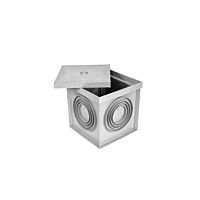 MALPRO Šachta do země pro zkušební svorku 200x200mm plast