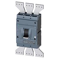 SIEMENS  Jistič 3VA26, In 1250 A, Icu 85 kA / 415 V,  Ir 500 ÷ 1250 A, Ii (1,5 ÷ 10)x In, Ig (0,2 ÷ 1)x In, tg 0,1/0,3 s, 3pól, přední přívod  typ 3VA2612-6HM32-0AA0