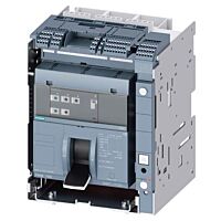 SIEMENS  Jistič 3VA27,  výsuvné provedení, In 1000 A, Icu 55 kA / 415 V,  Ir 400 ÷ 1000 A, Isd (1 ÷ 10)x In, Ii (1,5 ÷ 15)x In, 3pól,  4x AUX, S24, PSS  typ 3VA2710-5AC32-0AA0