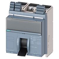 SIEMENS  Odpínač 3VA27, ovládání pákou, pevné provedení, In 1600 A, blok odpínače SD100, 3pól, přední přívod, 4x AUX  typ 3VA2716-5AA03-0AA0