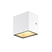 SLV Svítidlo LED SITRA S WL SINGLE 6,2W 620lm 3000-4000K CCT přepínač IP44 bílá