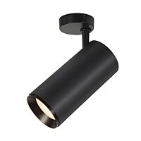 NUMINOS® SPOT DALI XL, přisazené stropní svítidlo černé 36 W 3000 K 24°