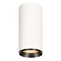 NUMINOS® DALI XL, přisazené stropní svítidlo bílé/černé 36 W 3000 K 36°