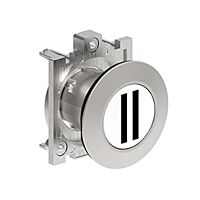 Tlačítkový ovladač, s návratem,  ?30mm z