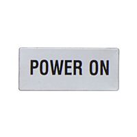 Štítek "POWER ON"
