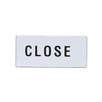 Štítek "CLOSE"