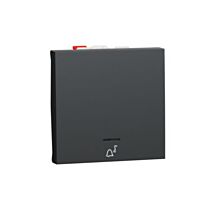 Spínač Unica č.1/0 antracit 2M "zvonek"