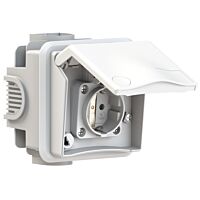 16A 2P+PE 230V IP44
