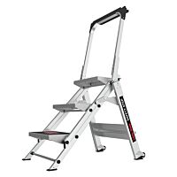 LITTLE GIANT Schůdky SAFETY STEP 3 Step W/Bar výška stání 66 cm