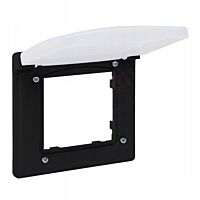 LEGRAND Rámeček NILOÉ STEP 863596 IP 44 1P černá