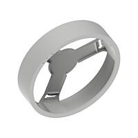 LEDVANCE Rámeček pro povrchovou montáž pro Downlight IP44 DL IP44 FRAME DN 215 WT FS1