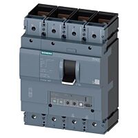 SIEMENS  Jistič 3VA23, In 400 A, Icu 150 kA / 415 V,  Ir 160 ÷ 400 A, Ii (1,5 ÷ 10)x In, Ig (0,2 ÷ 1)x In, tg 0,1/0,3 s, 4pól, přední přívod  typ 3VA2340-8HM42-0AA0