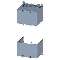 SIEMENS  Kryt připojovacího prostoru velikost 000, pro 3pól úzké provedení, sada horní a dolní kryt  typ 3NP1913-1CB00