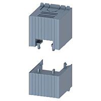 SIEMENS  Kryty připojovacího prostoru velikost 000, pro 1pól. provedení, sada horní a dolní kryt  typ 3NP1921-1CB00