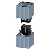 SIEMENS  Kryty připojovacího prostoru velikost 00, pro 1pól. provedení, se zvýšenou ochranou ze zadní strany, sada horní a dolní kryt  typ 3NP1931-1CD00