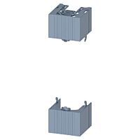 SIEMENS  Kryt připojovacího prostoru velikost 1, pro 1pól. provedení, sada horní a dolní kryt  typ 3NP1941-1CB00