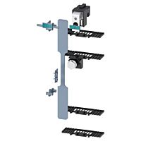 SIEMENS  Sestavovací sada velikost 2, 3, pro sestavení 4pól. odpínače, pro montáž na přípojnice, rozteč 60mm  typ 3NP1954-1ED00