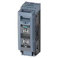 SIEMENS  Pojistkový odpínač velikost 3, 1pól. provedení, pro montáž na montážní desku, třmenové svorky  typ 3NP1161-1DA20