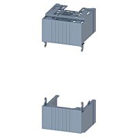 SIEMENS  Kryt připojovacího prostoru velikost 3, pro 1pól. provedení, sada horní a dolní kryt  typ 3NP1961-1CB00