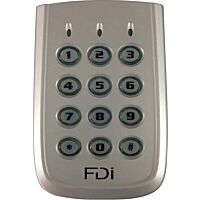 FDI Kódová klávesnice, 2 výstupy, plast, montáž na povrch