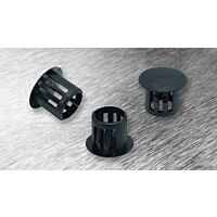 WAPRO Záslepka ZOT-8 ø7,9mm otvoru, černá