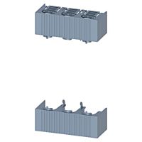 SIEMENS  Kryty připojovacího prostoru velikost 00, pro 3pól. provedení, sada horní a dolní kryt  typ 3NP1933-1CB00