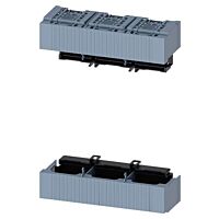 SIEMENS  Kryty připojovacího prostoru velikost 3, pro 3pól. provedení, se zvýšenou ochranou ze zadní strany, sada horní a dolní kryt  typ 3NP1963-1CD00