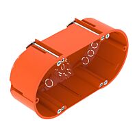 OBO BETTERMANN Přístrojová krabice, do dutých stěn, 142x71, oranžová Polypropylén, PP  typ HG 47-DV