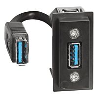 LNOW USB ZÁS TYP A PŘEDKON 1M