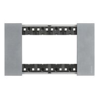 Rámeček BTICINO LNOW KA4804NW 4M moon