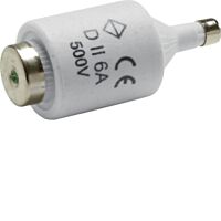 Vložka Hager DII E27 6A 500V F pojistk.