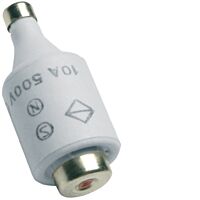 Vložka Hager DII E27 10A 500V pojistková