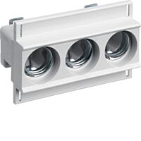 Pojistkový spodek DII (E27) 3pól., se sv