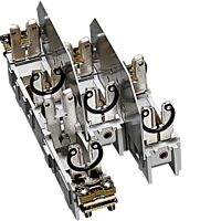 Pojistkový spodek NH00, 3 x 160 A, pro p