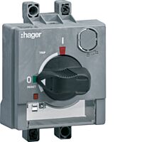 Přímá otočná rukojeť s uzamykáním pohonu