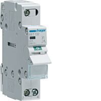 Vypínač 1 pól. s kontrolkou na vstupu 1S